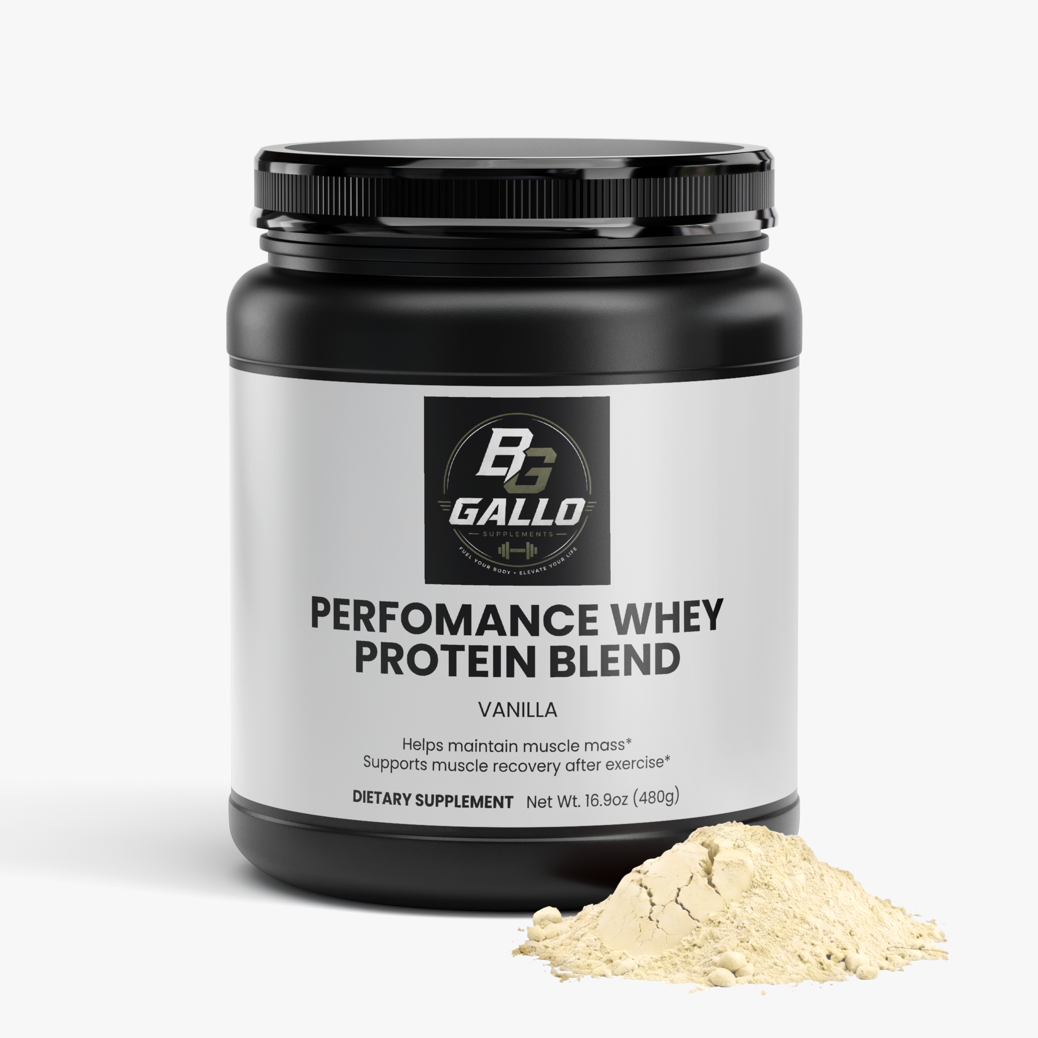 Performance Whey Protein Blend (Vanilla)