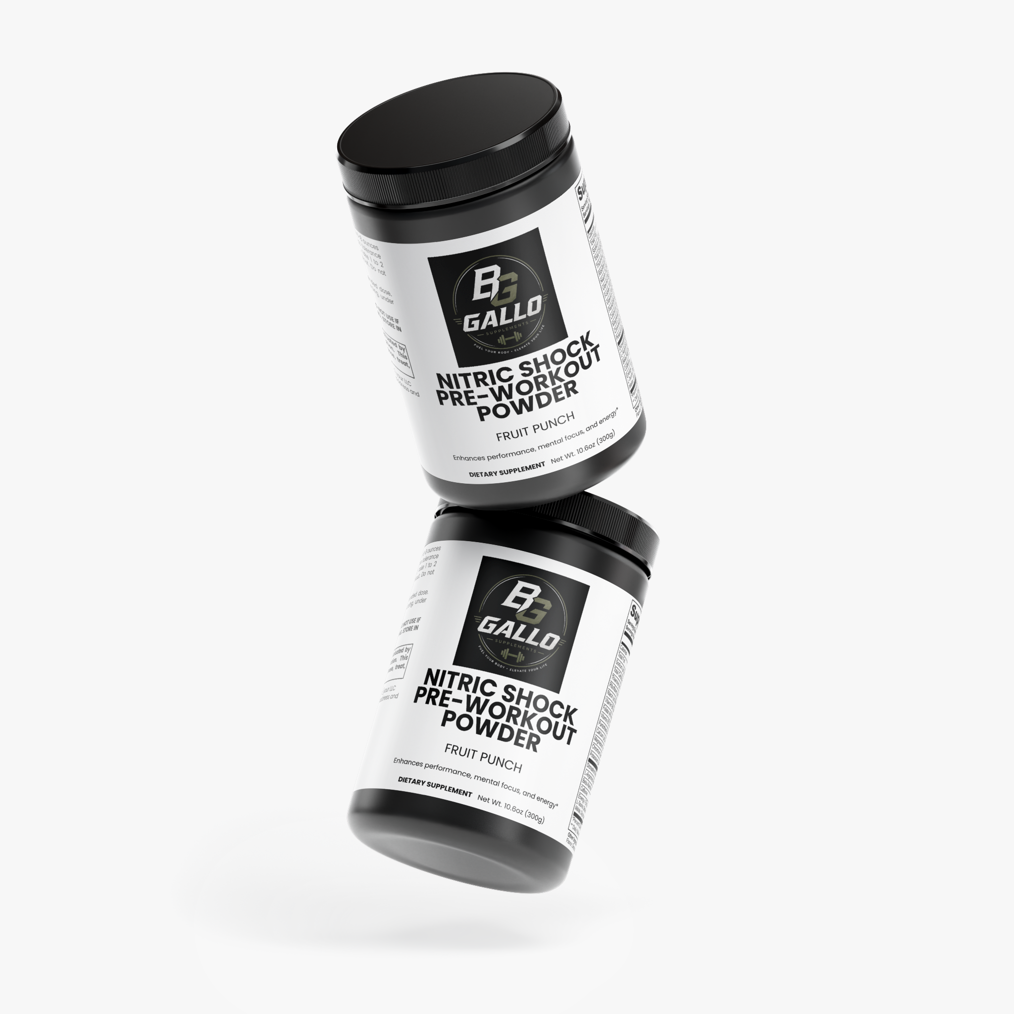 Nitric Shock Pre-Workout Powder (Fruit Punch)