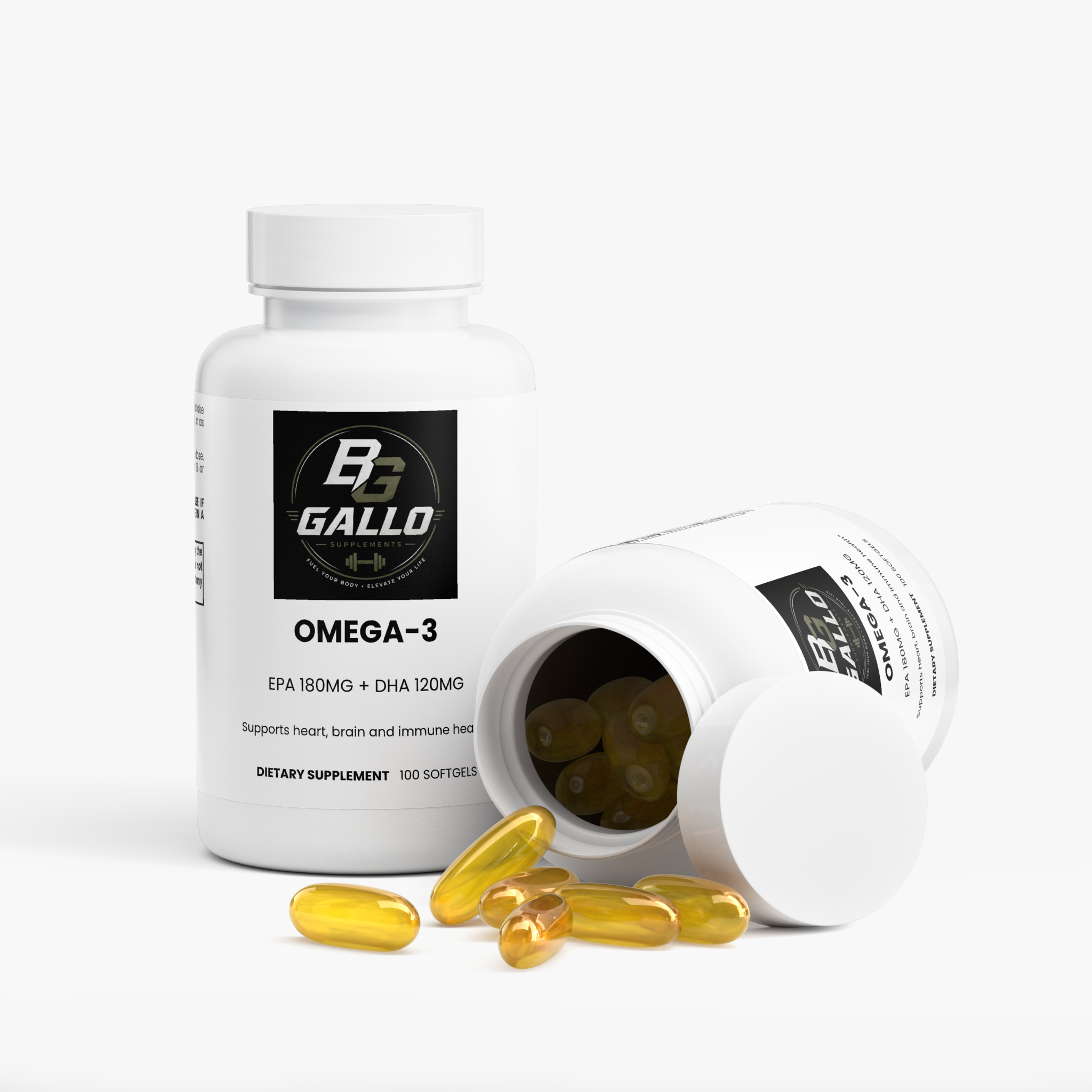 Omega-3 EPA 180mg + DHA 120mg
