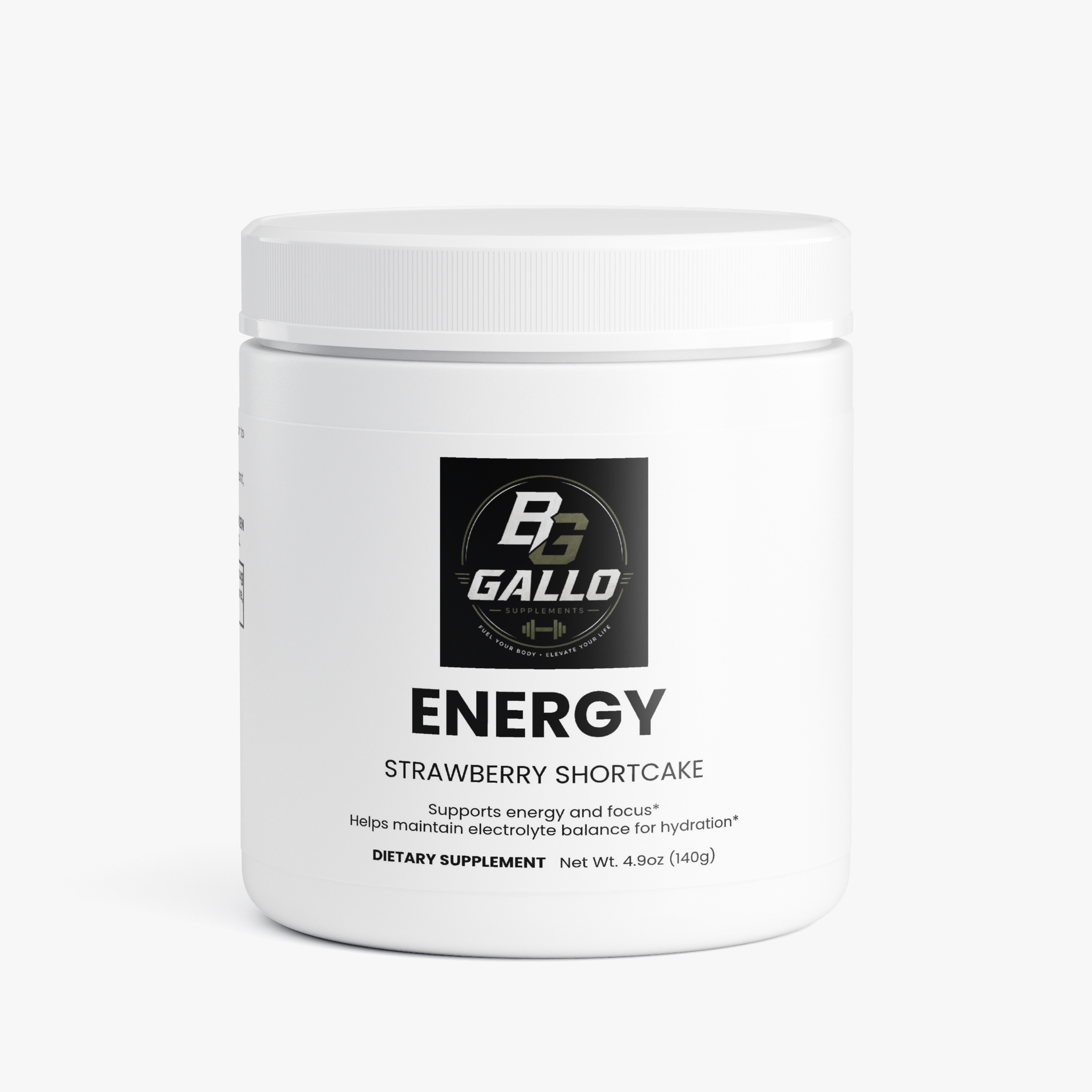 Energy Powder (Strawberry Shortcake)