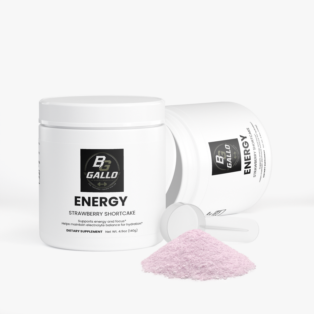 Energy Powder (Strawberry Shortcake)