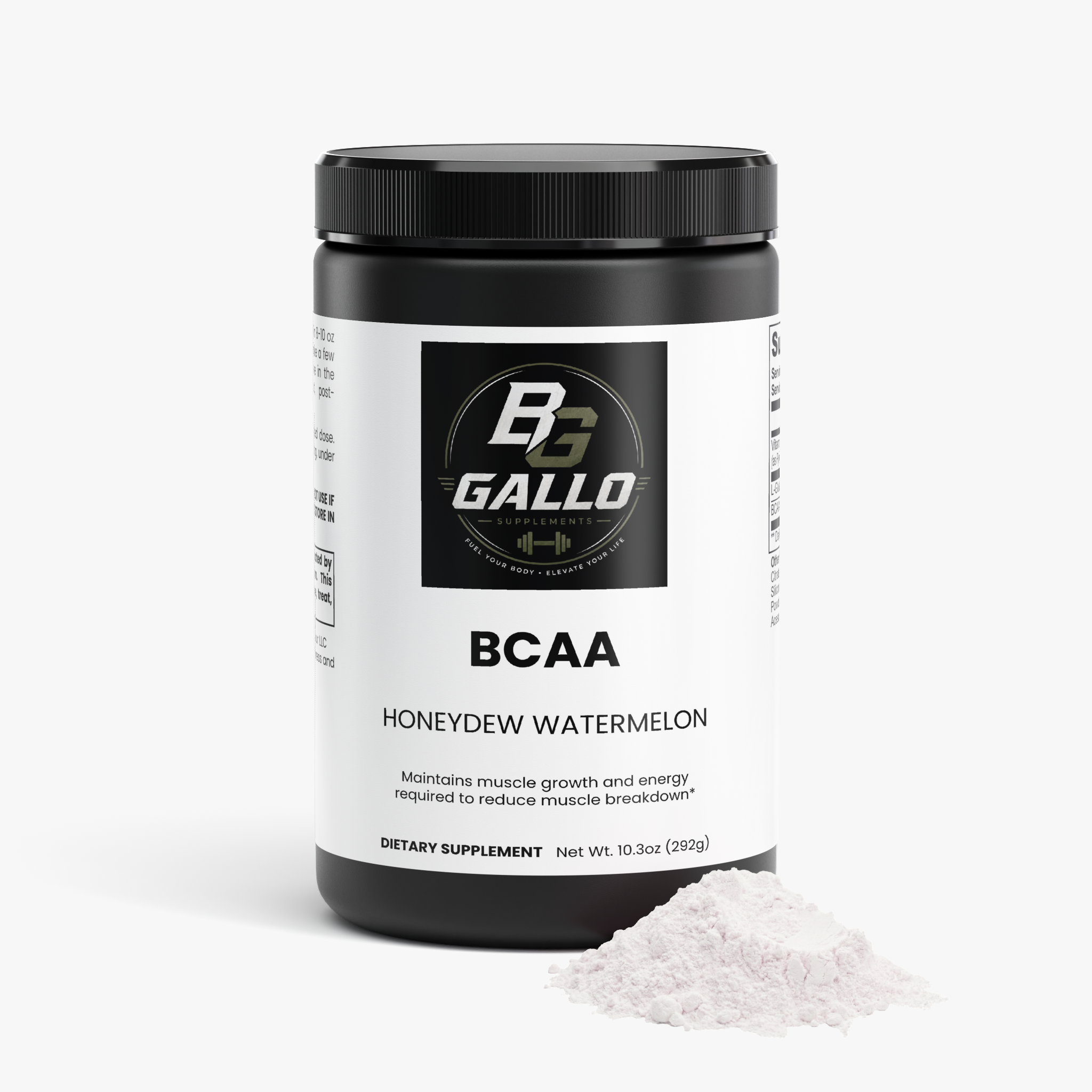 BCAA Post Workout Powder (Honeydew/Watermelon)